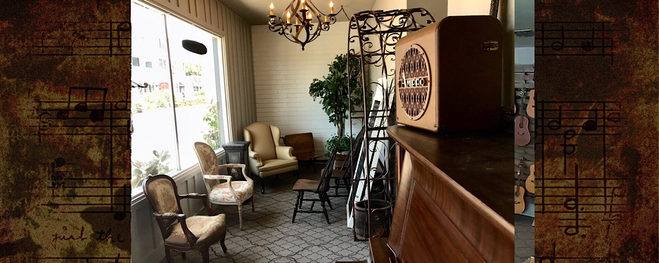 Music School Lobby Music School Lobby with Antique Chairs
